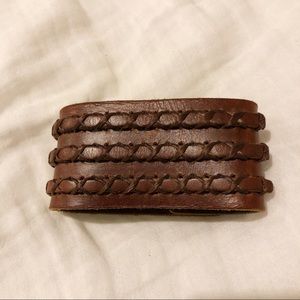 Leather Bracelet Cuff